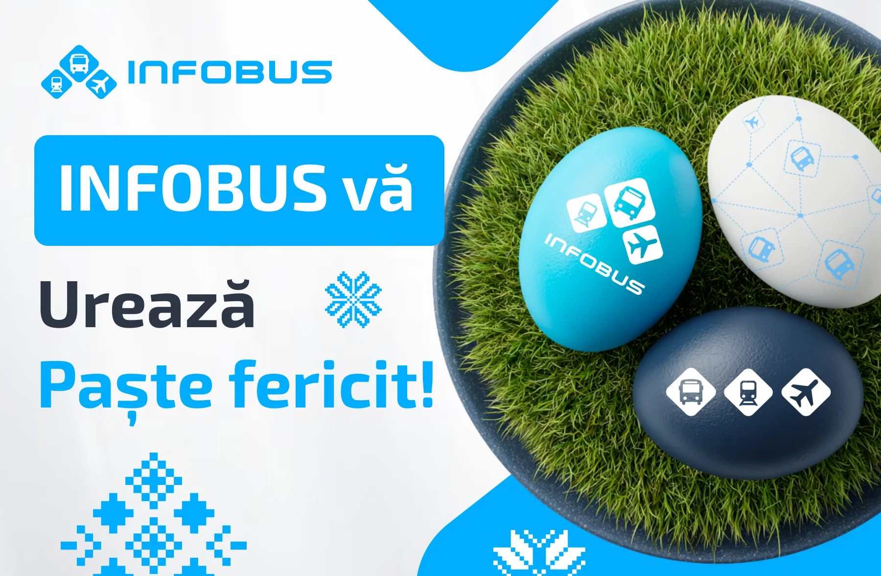 Cele mai calde urări de Paște!